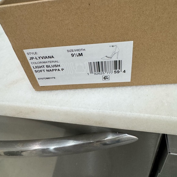 Blush Jessica Simpson high heels 3 inch heel - Picture 7 of 7